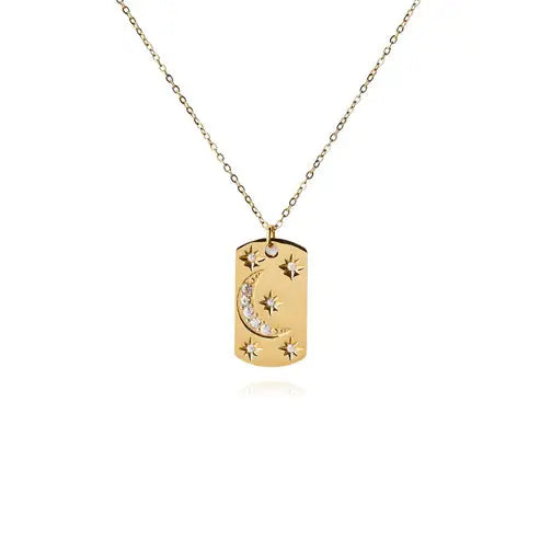 Sydney 18K Gold-Plated Necklace ERMANIA