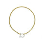Avril 18K Gold-Plated Necklace ERMANIA