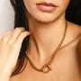 Avril 18K Gold-Plated Necklace ERMANIA