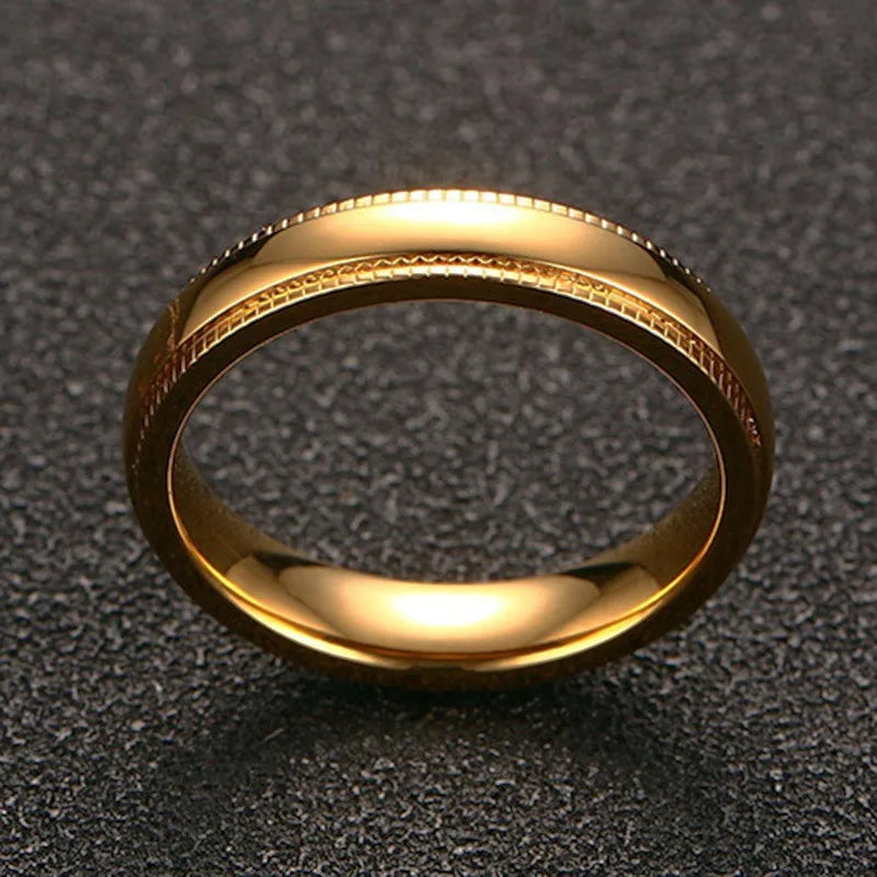 Ermania - Rings Gold-Color Embossing