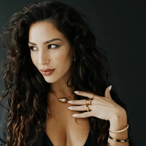 Mila 18K Gold-Plated Necklace, Ermania Ermania