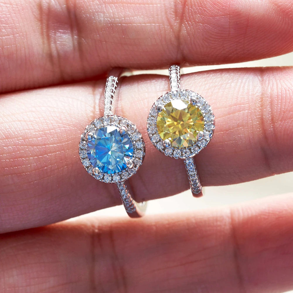 Ermania - Real Moissanite Jelly Rings