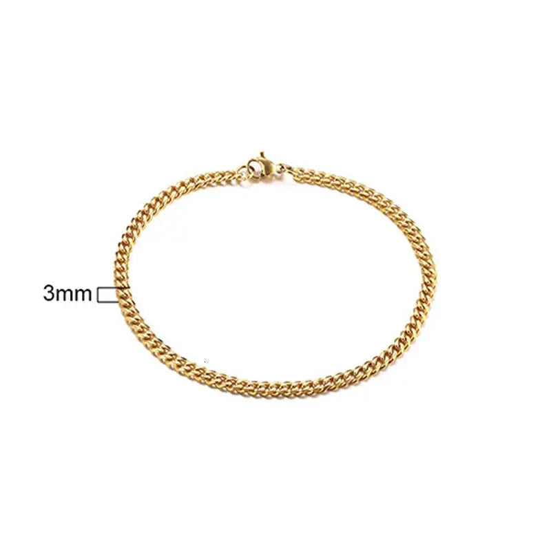 Stainless Steel Chain Bracelet - Ermania