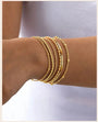 Bracelet, Stainless Steel 18K Gold Plated - Ermania