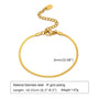 Bracelet, Stainless Steel 18K Gold Plated - Ermania