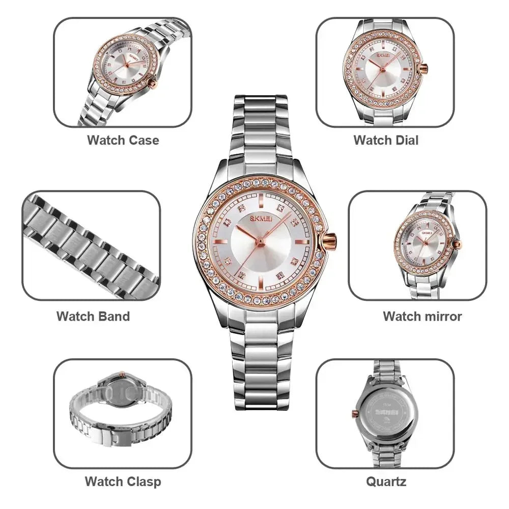 Ermania - SKMEI 1534 Lady Watches Waterproof