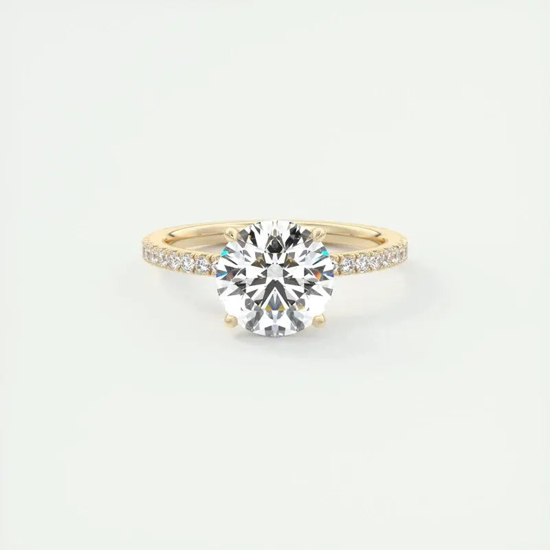 Ermania - Moissanite Engagement Ring for Women - Ermania