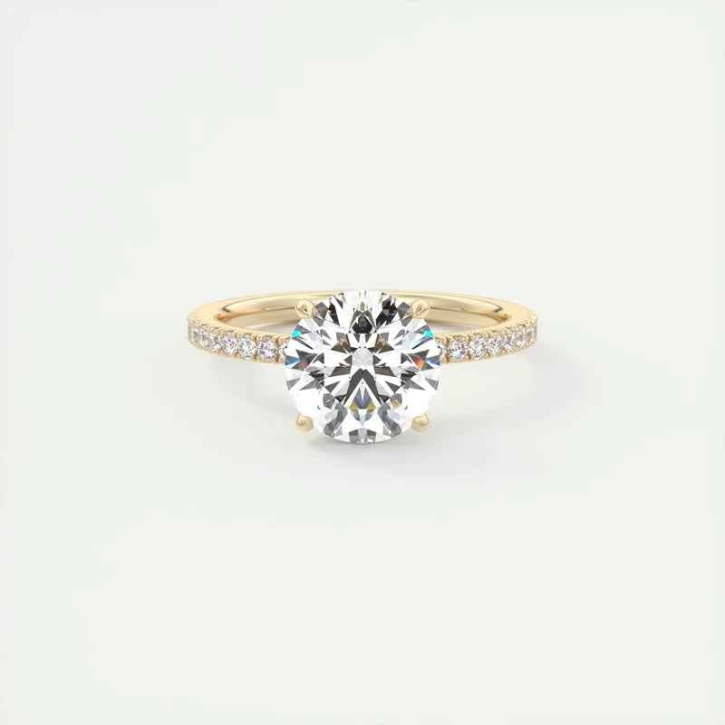 Ermania - Moissanite Engagement Ring for Women
