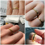 Ermania - Huitan style Metal Rings - Ermania