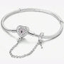 Ermania - Sterling Silver Love Heart Bracelet - Ermania