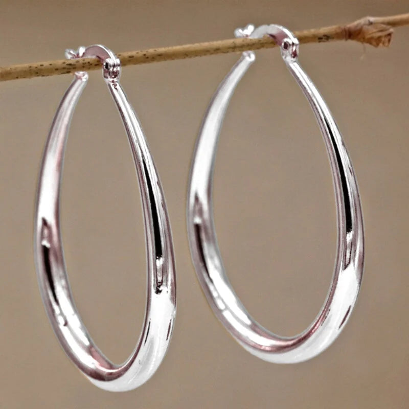 Ermania - Big Metal Earrings