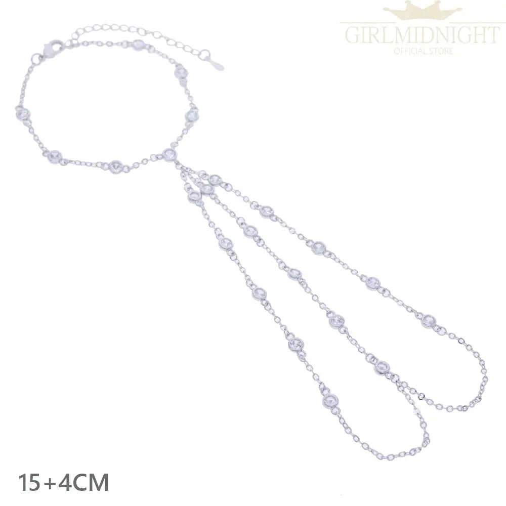 Ermane - Hand Chain Bracelet Gold Color - Ermania