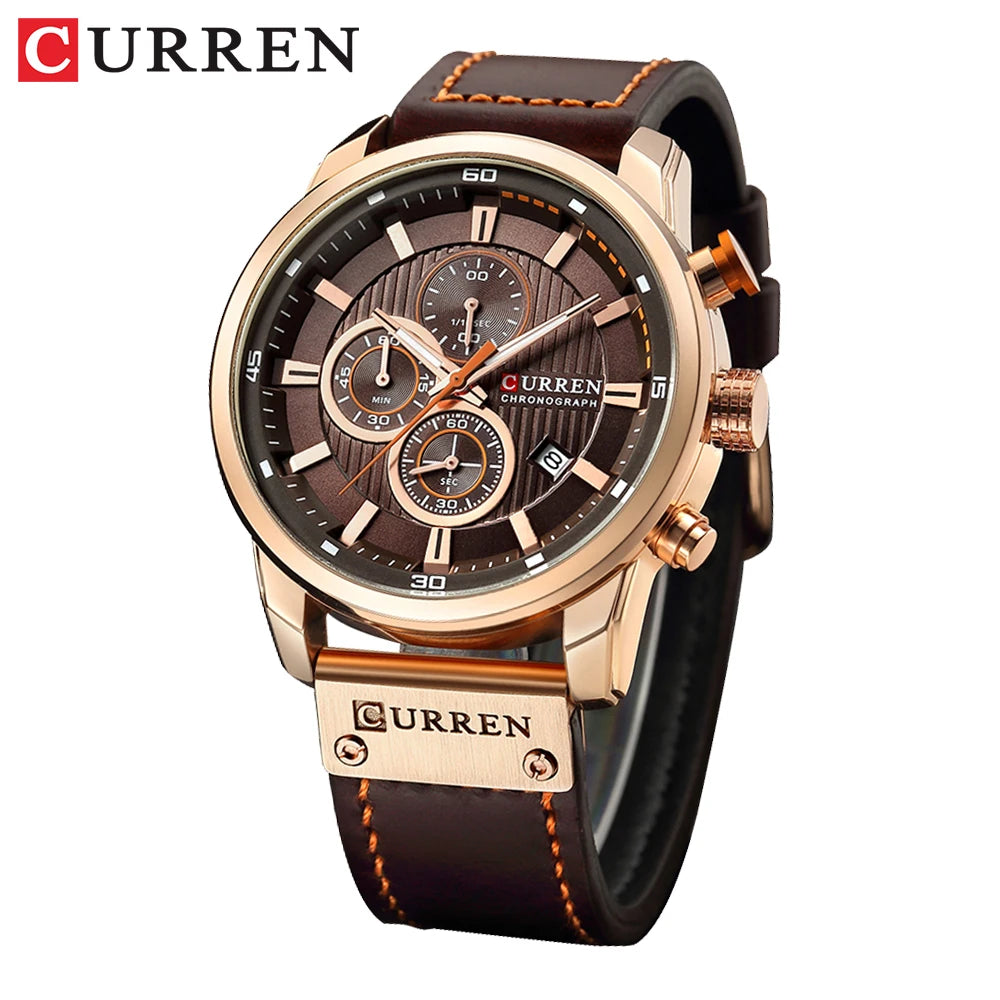 Ermania - CURREN Quartz Men's Watch