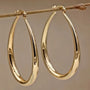 Ermania - Big Metal Earrings - Ermania