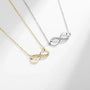Ermania - Necklace with infinite loop symbol - Ermania