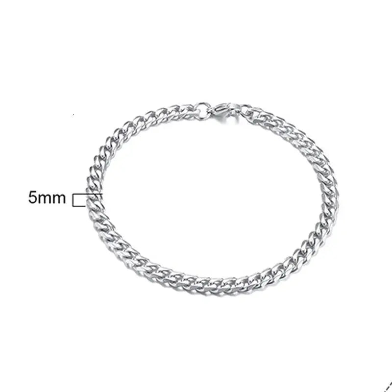 Stainless Steel Chain Bracelet - Ermania