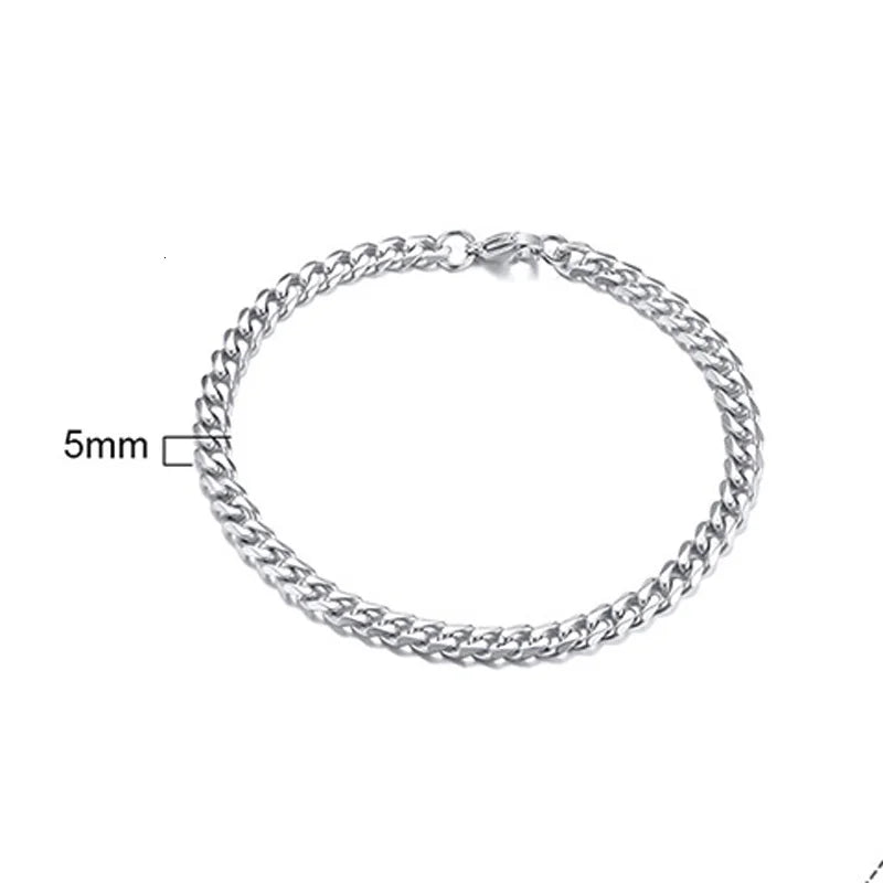 Stainless Steel Chain Bracelet