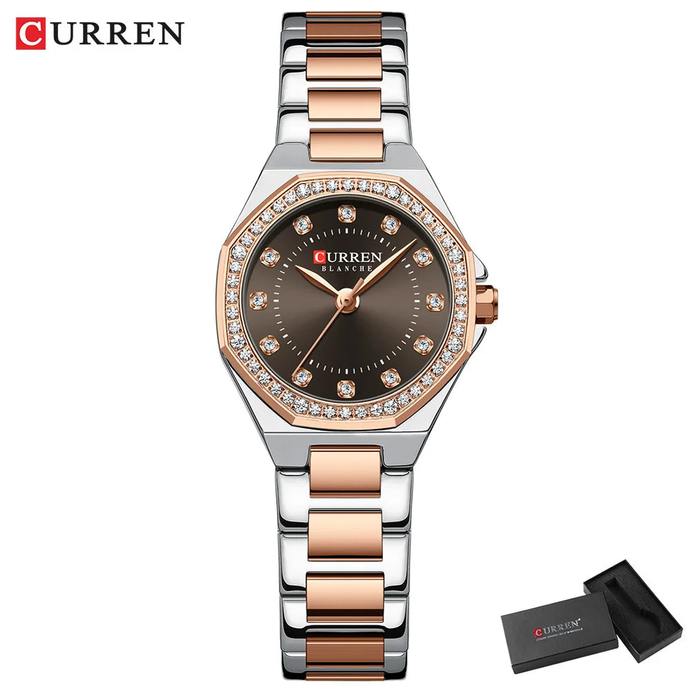 Ermania - CURREN Luxury Watch for Women Quartz