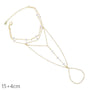 Ermane - Hand Chain Bracelet Gold Color - Ermania