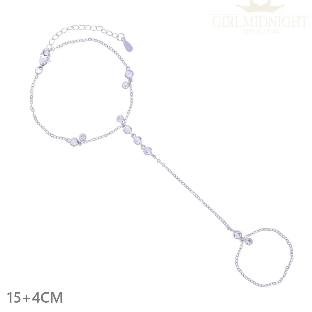 Ermane - Hand Chain Bracelet Gold Color - Ermania