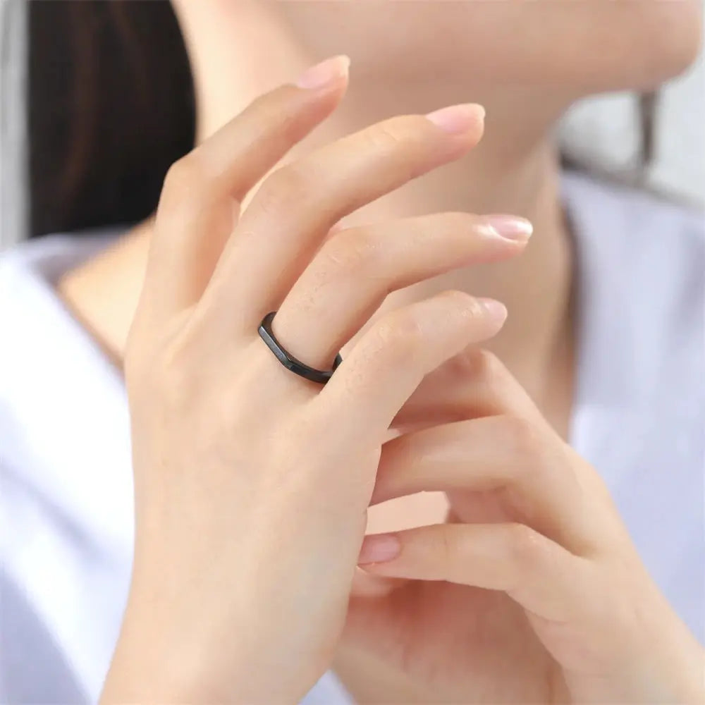 Ermania - Stainless Steel Gold Color Ring - Ermania