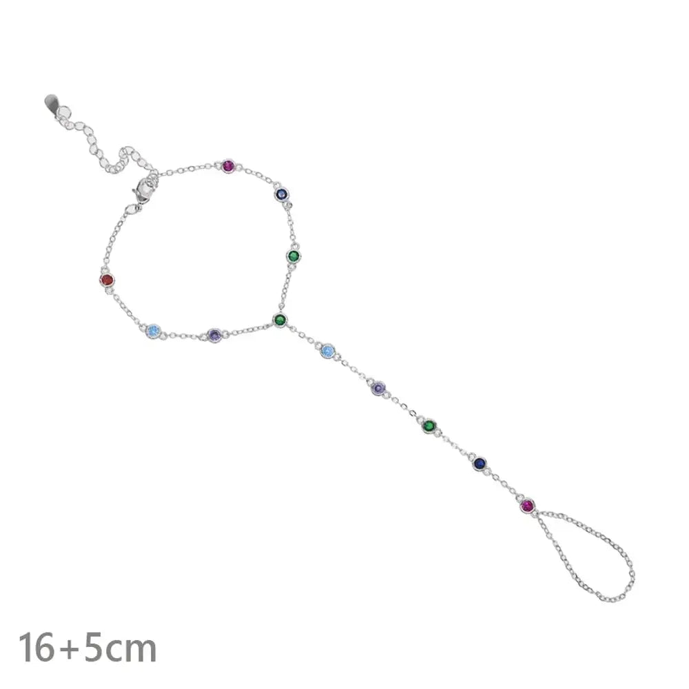 Ermane - Hand Chain Bracelet Gold Color - Ermania