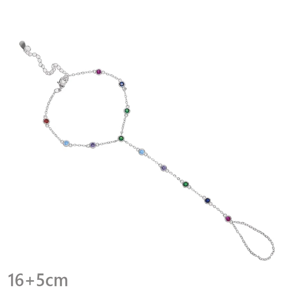 Ermane - Hand Chain Bracelet Gold Color