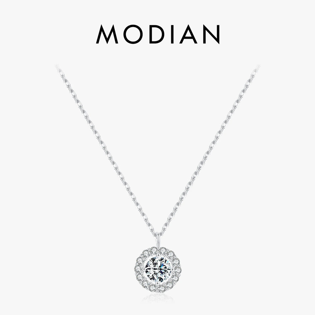 Ermania - MODIAN Sterling Silver Pendant Necklace