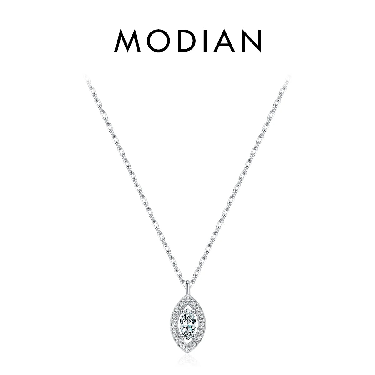 Ermania - MODIAN Sterling Silver Pendant Necklace