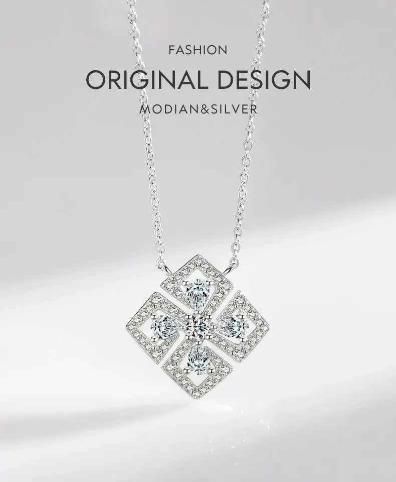 Ermania - Sterling Silver Pendant Necklace - Ermania