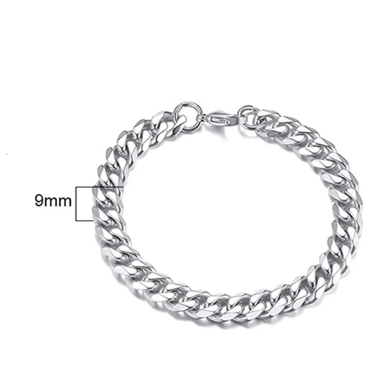 Stainless Steel Chain Bracelet