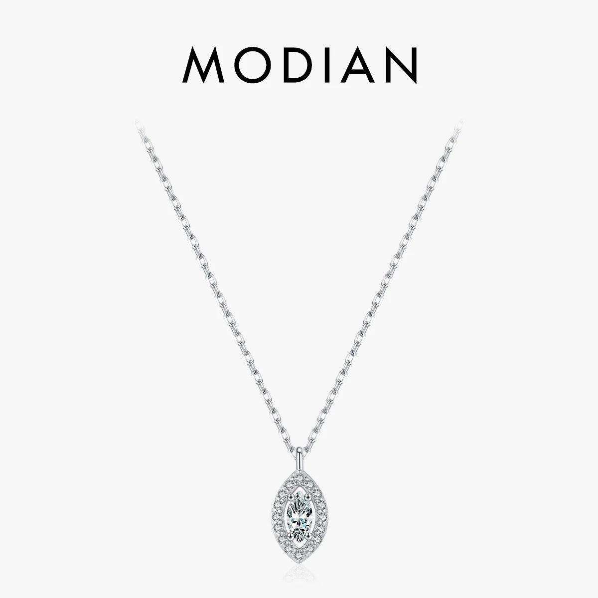 Ermania - MODIAN Sterling Silver Pendant Necklace