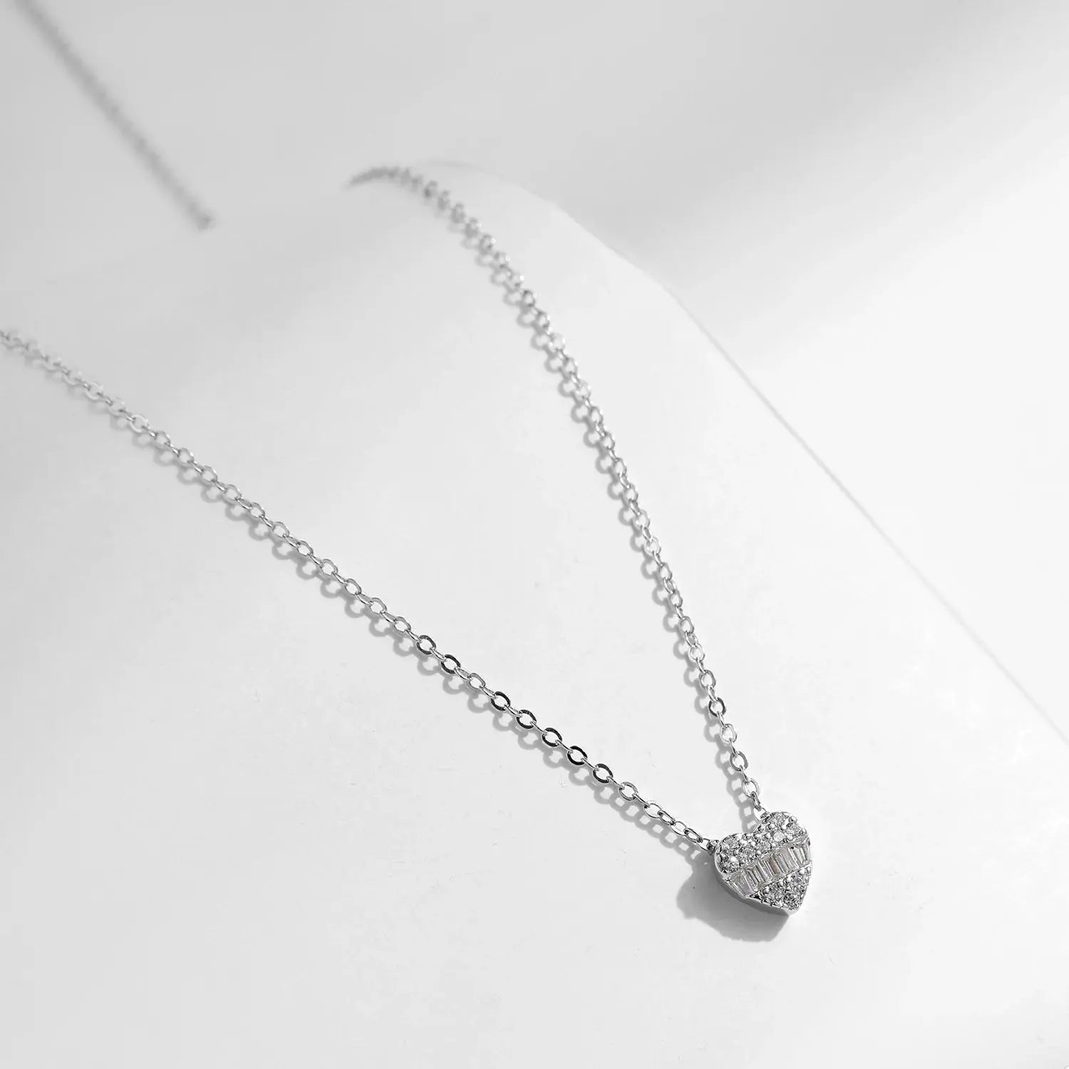 Ermania- Sterling Silver Hearts Necklace - Ermania