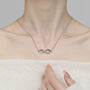 Ermania - Necklace with infinite loop symbol - Ermania