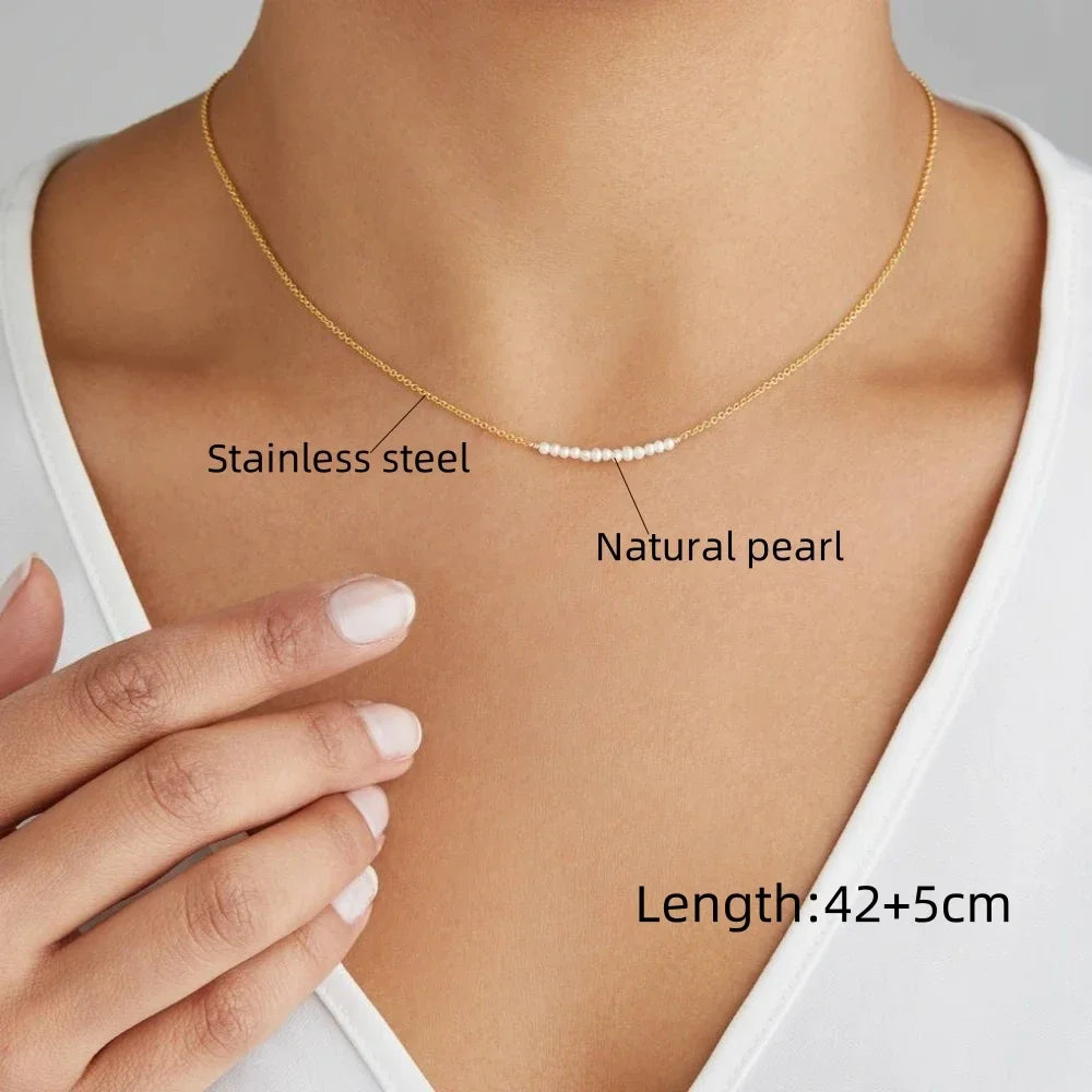 Ermania - 18K Gold Plated Stainless Steel Necklace