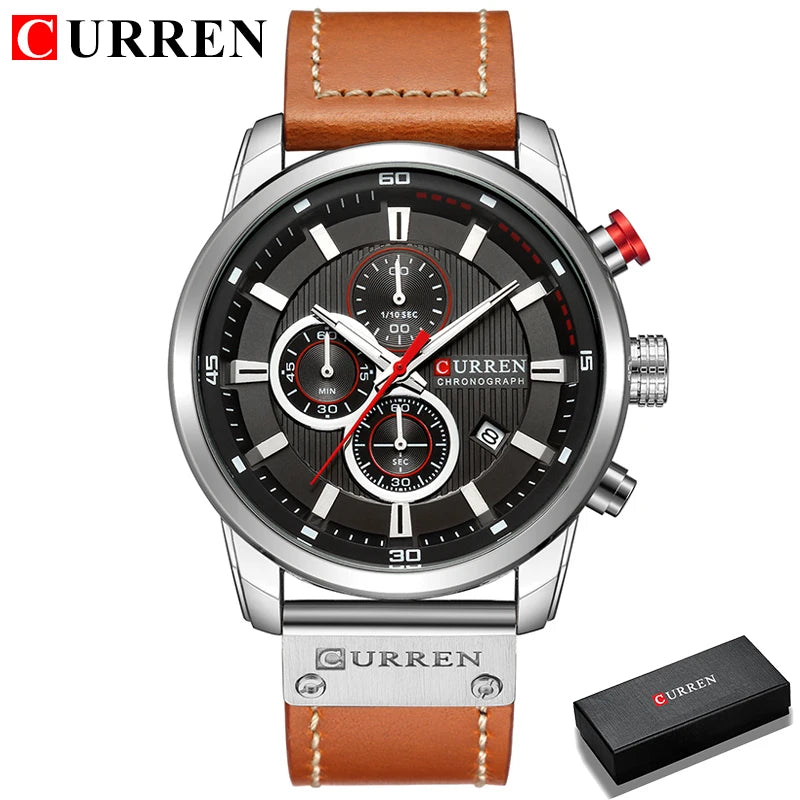 Ermania - CURREN Quartz Men's Watch
