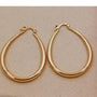 Ermania - Big Metal Earrings - Ermania