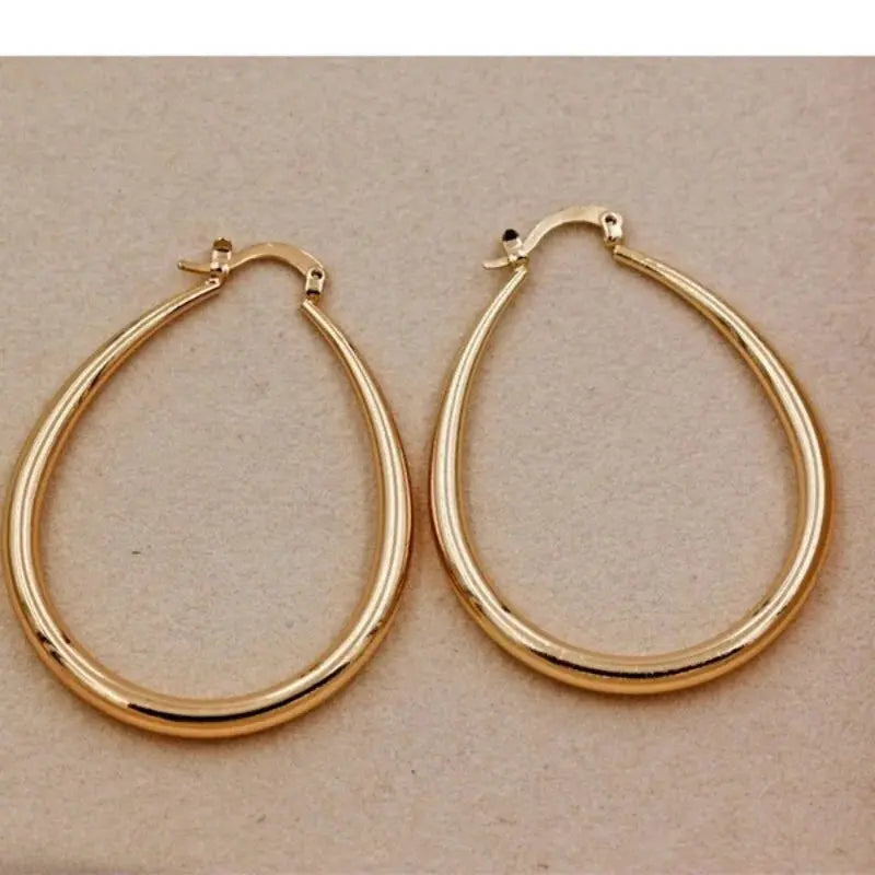 Ermania - Big Metal Earrings - Ermania