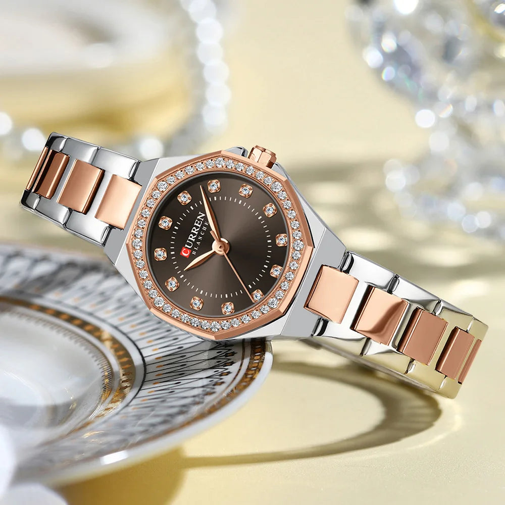 Ermania - CURREN Luxury Watch for Women Quartz
