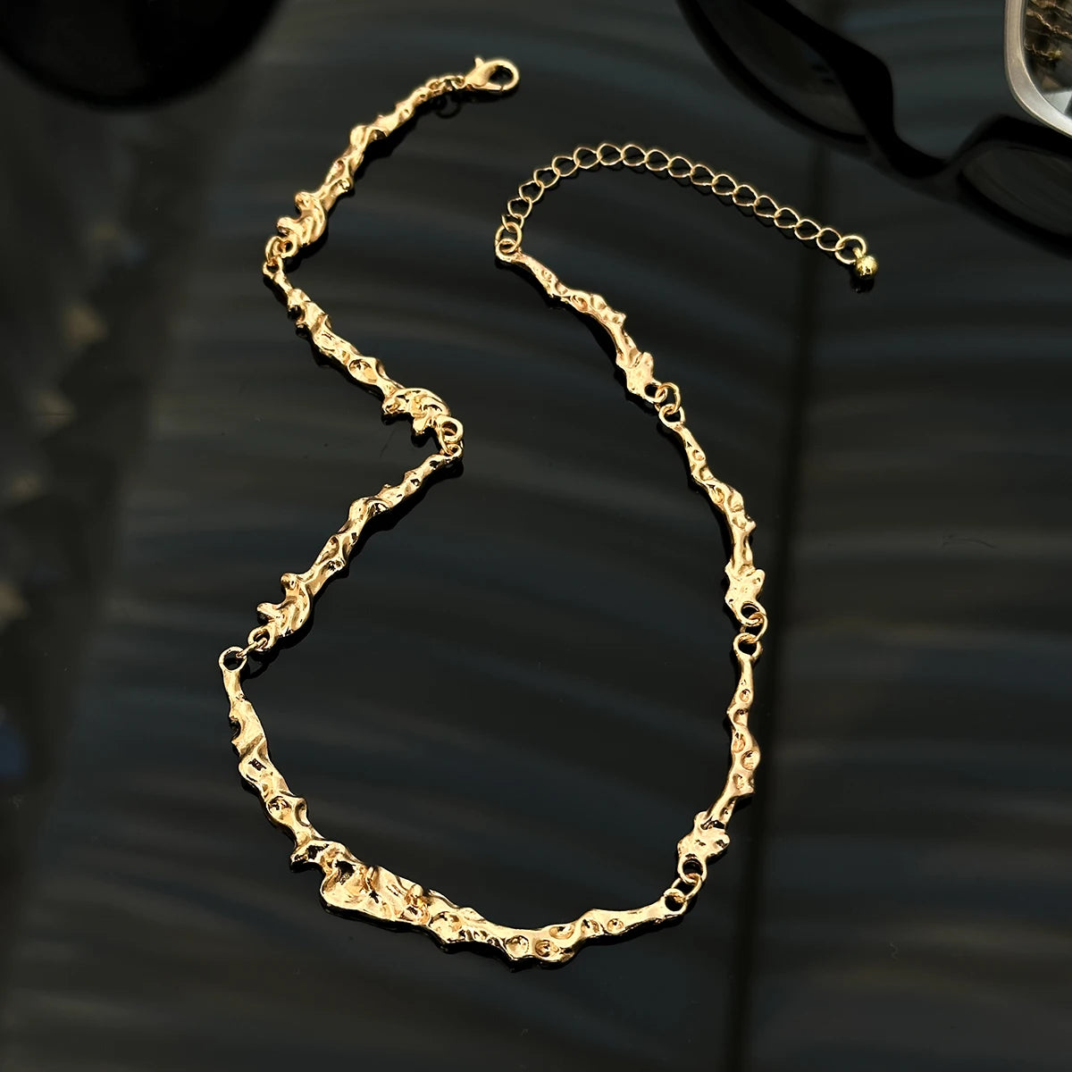 Ermania- Ingemark Irregular Bone Chain Necklace