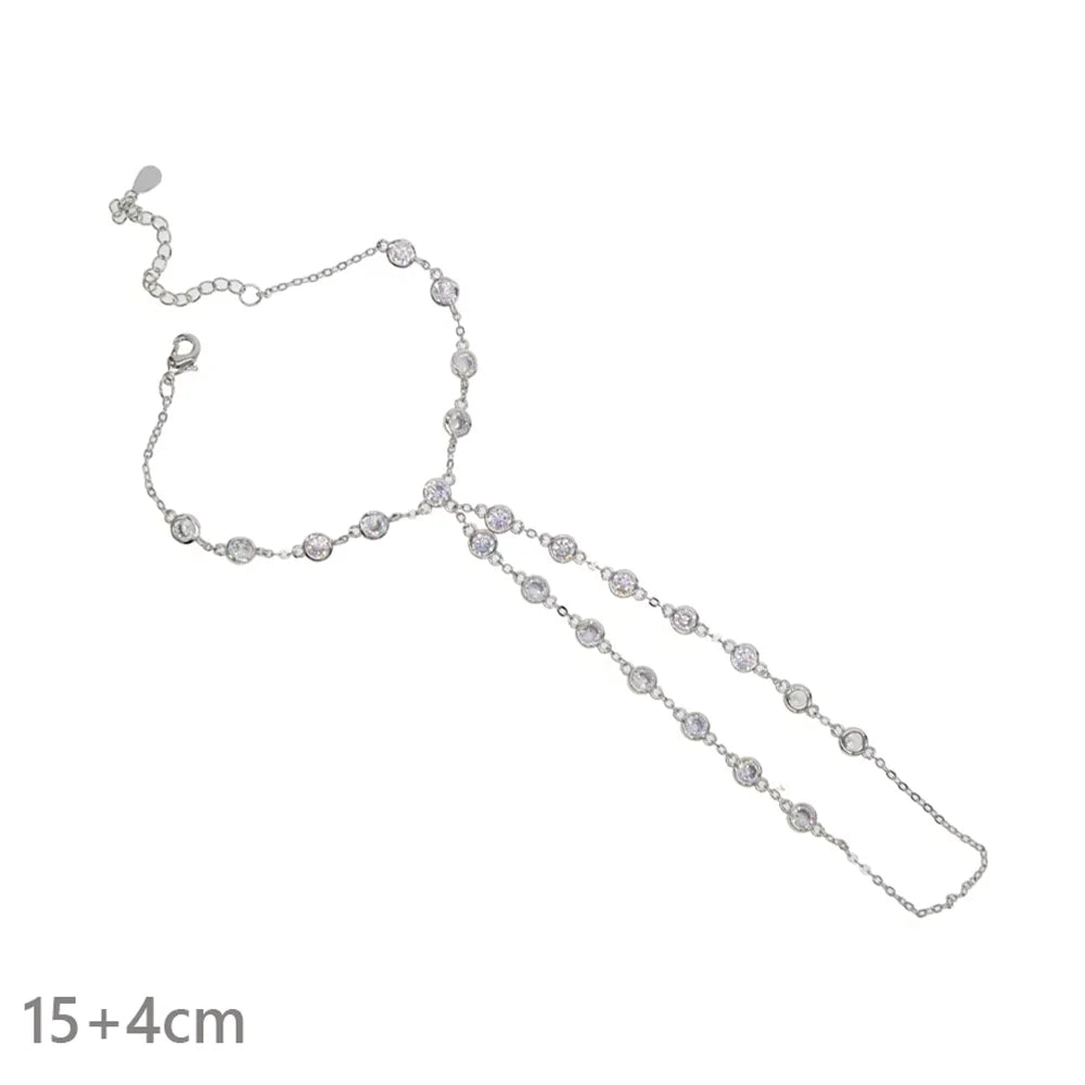 Ermane - Hand Chain Bracelet Gold Color