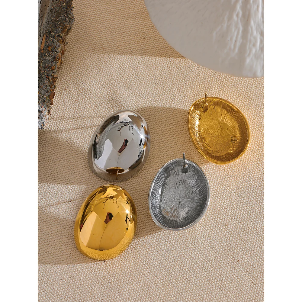 Ermania - 18 k Gold Plated Women's Earrings