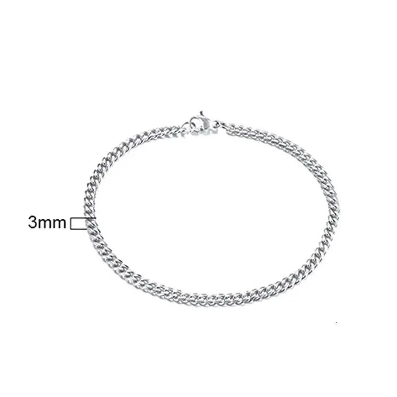 Stainless Steel Chain Bracelet - Ermania