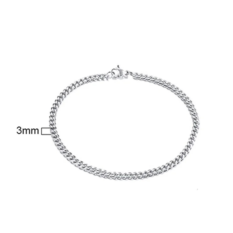 Stainless Steel Chain Bracelet