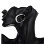 Ermania - Sterling Silver Hoop Earrings - Ermania