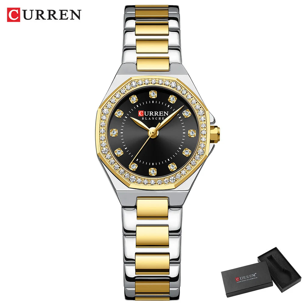 Ermania - CURREN Luxury Watch for Women Quartz