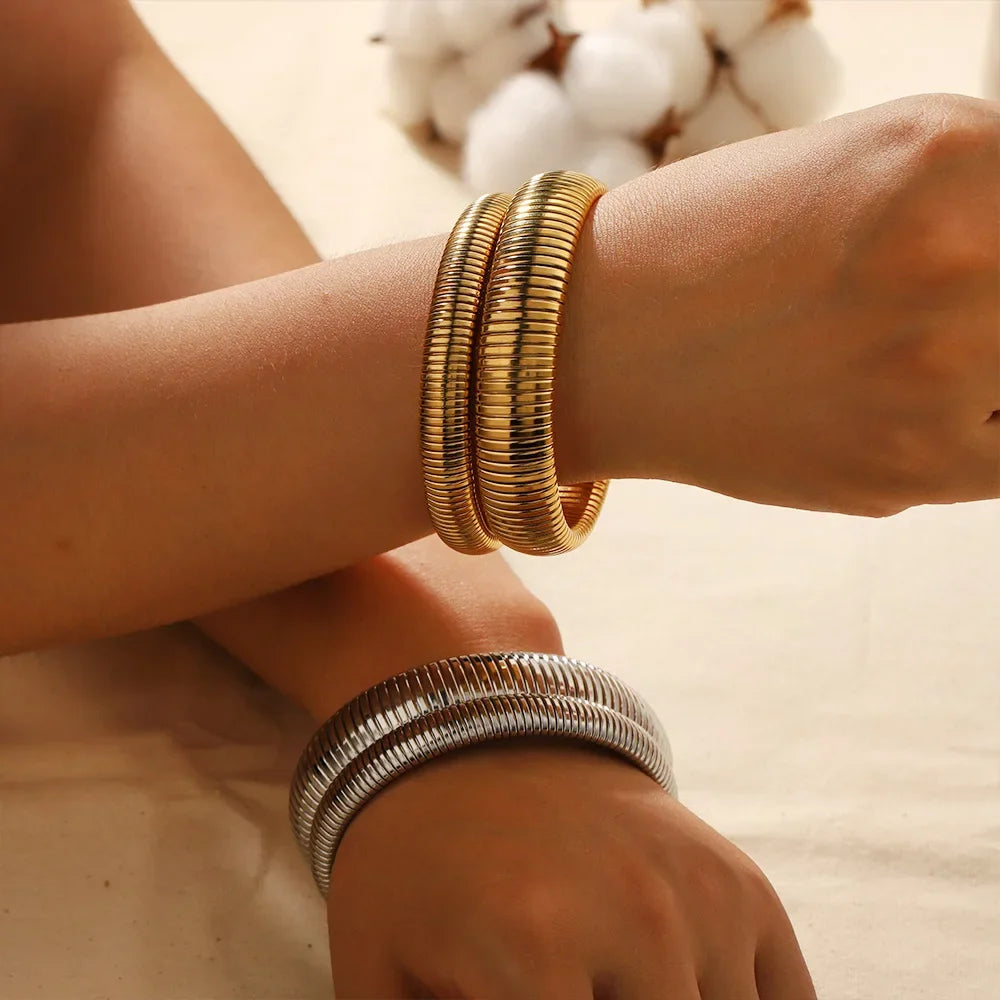 Ermania - French Vintage Luxury Niche Fashion Bracelet 18K Gold