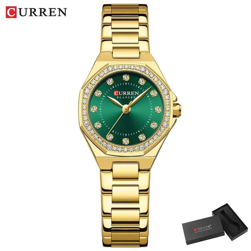 Ermania - CURREN Luxury Watch for Women Quartz - Ermania