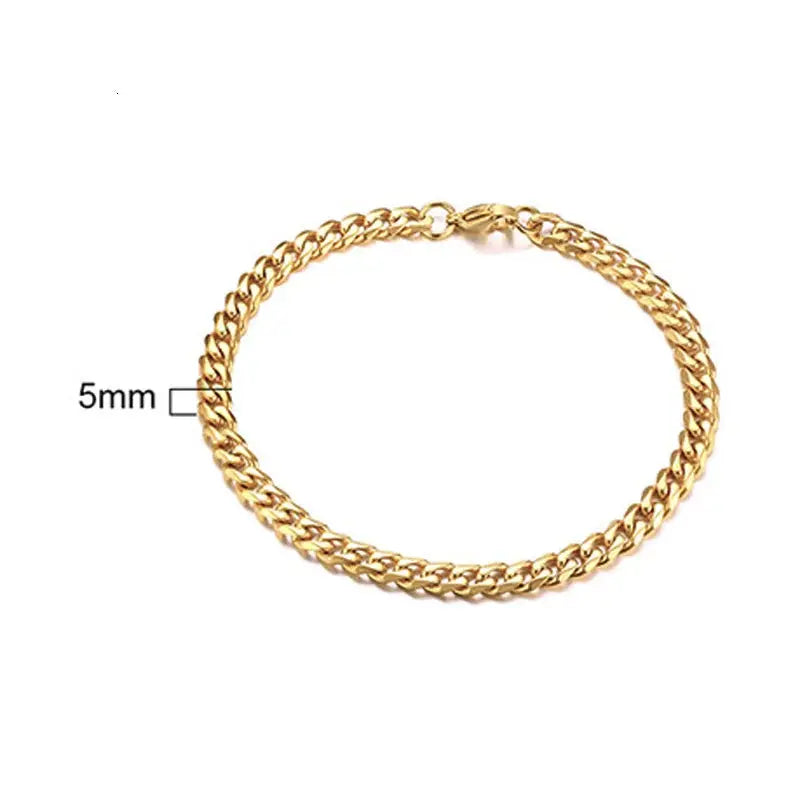 Stainless Steel Chain Bracelet - Ermania
