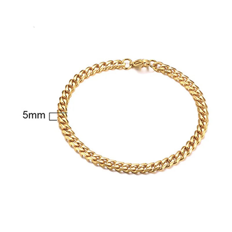 Stainless Steel Chain Bracelet